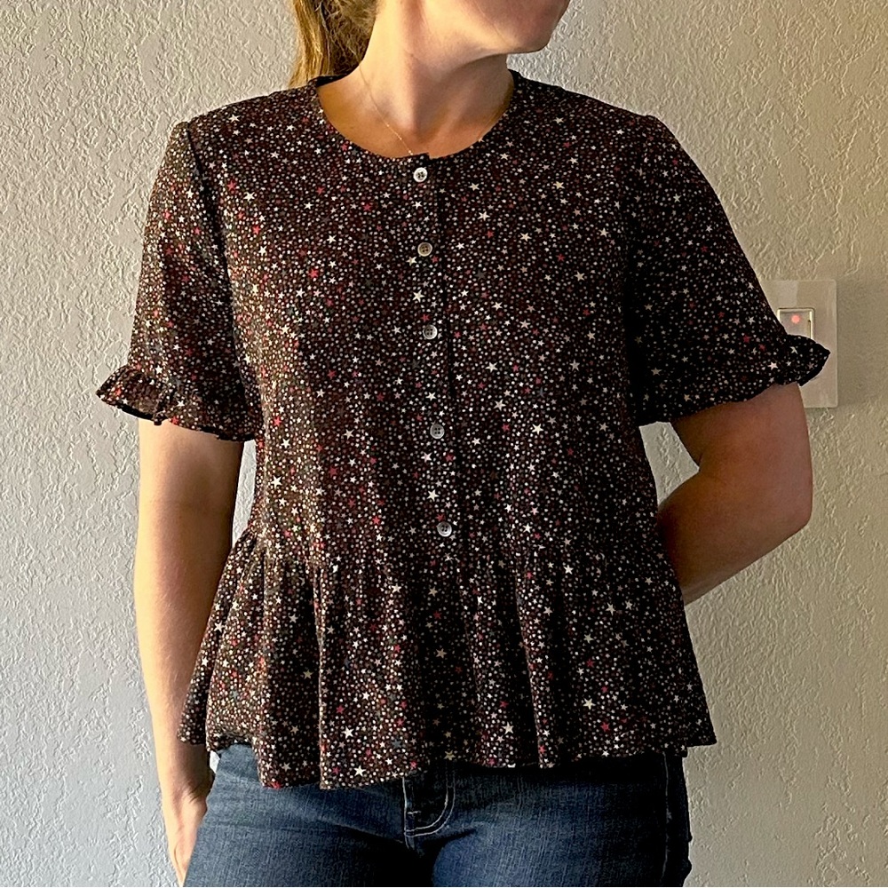 Madewell Star Peplum